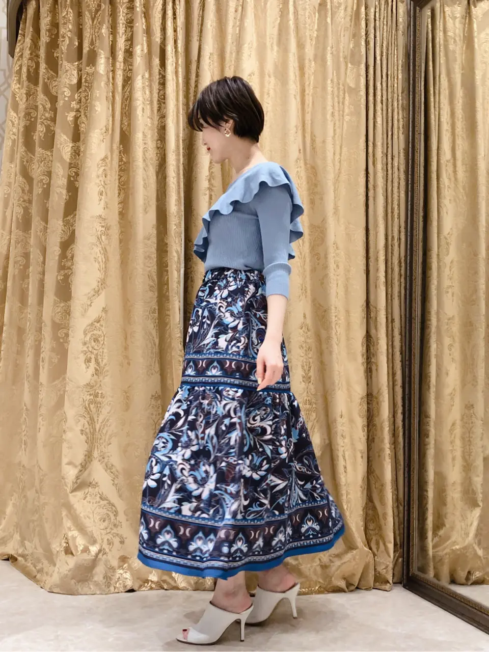 GRACE CONTINENTAL A.FUKUDA コーディネート画像