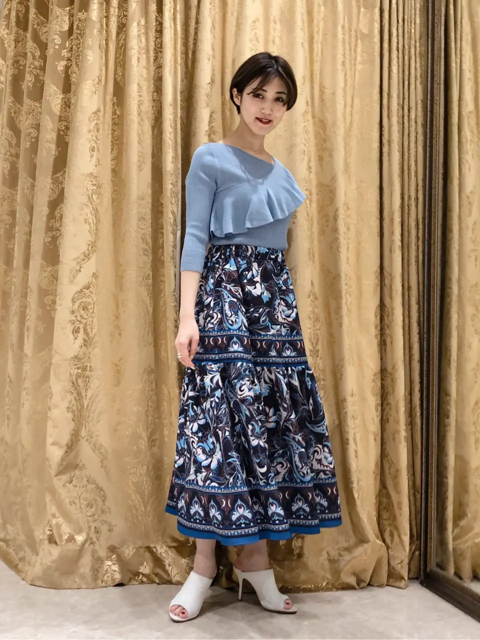 GRACE CONTINENTAL A.FUKUDA コーディネート画像