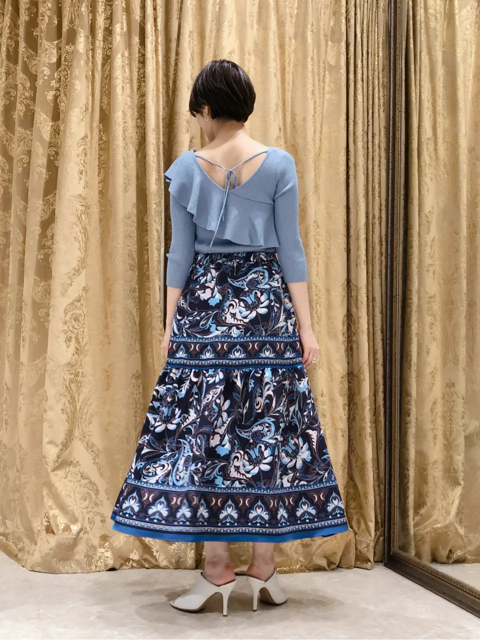 GRACE CONTINENTAL A.FUKUDA コーディネート画像