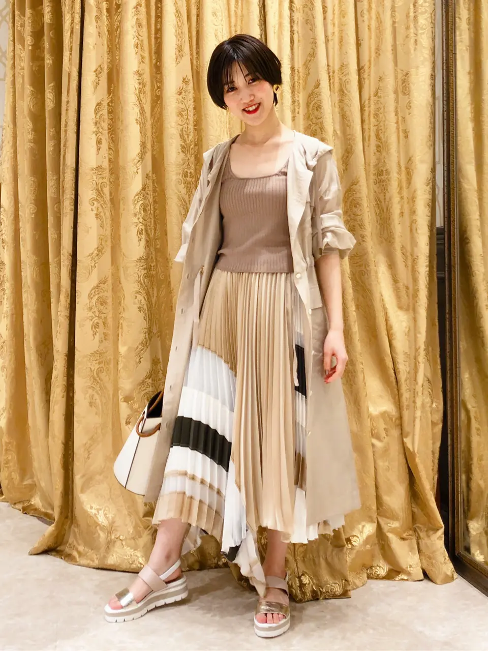 GRACE CONTINENTAL A.FUKUDA コーディネート画像