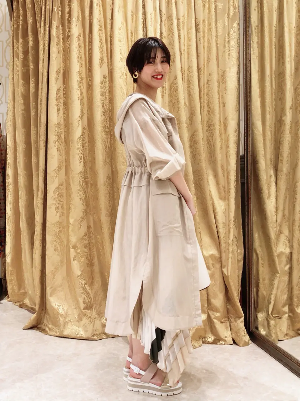 GRACE CONTINENTAL A.FUKUDA コーディネート画像