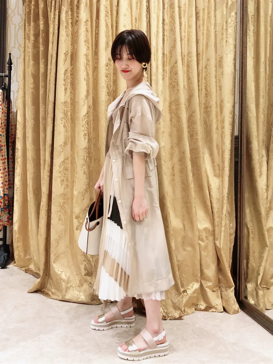 GRACE CONTINENTAL A.FUKUDA コーディネート画像