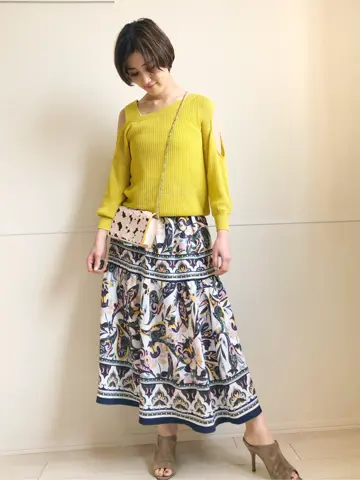 GRACE CONTINENTAL A.FUKUDA コーディネート画像