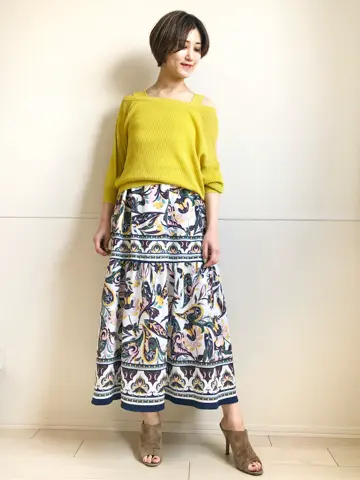 GRACE CONTINENTAL A.FUKUDA コーディネート画像