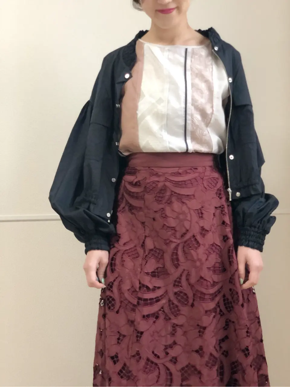 GRACE CONTINENTAL A.FUKUDA コーディネート画像