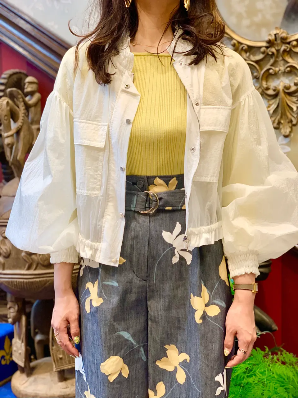 GRACE CONTINENTAL 小笠原　春菜 コーディネート画像