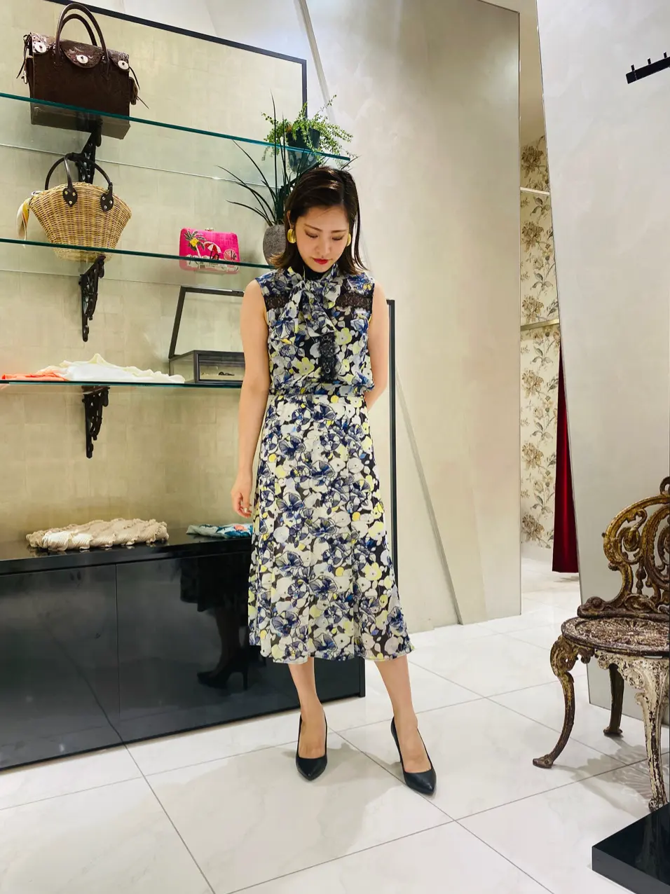 GRACE CONTINENTAL miyata コーディネート画像