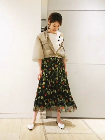 GRACE CONTINENTAL 今野　志保 コーディネート画像