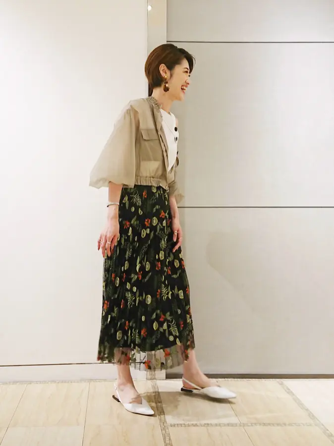 GRACE CONTINENTAL 今野　志保 コーディネート画像