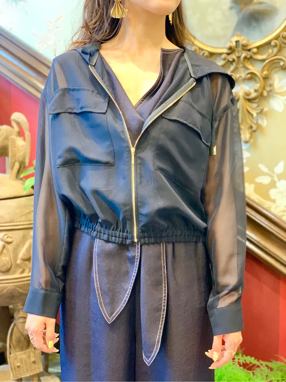 GRACE CONTINENTAL 小笠原　春菜 コーディネート画像