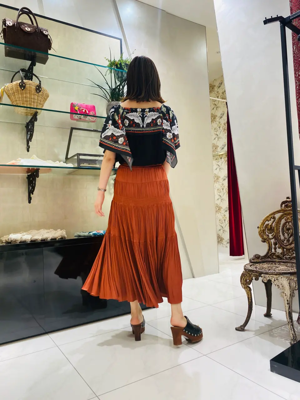 GRACE CONTINENTAL miyata コーディネート画像