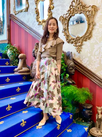 GRACE CONTINENTAL 小笠原　春菜 コーディネート画像