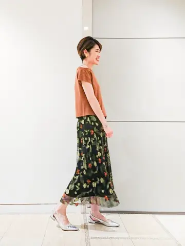 GRACE CONTINENTAL 今野　志保 コーディネート画像