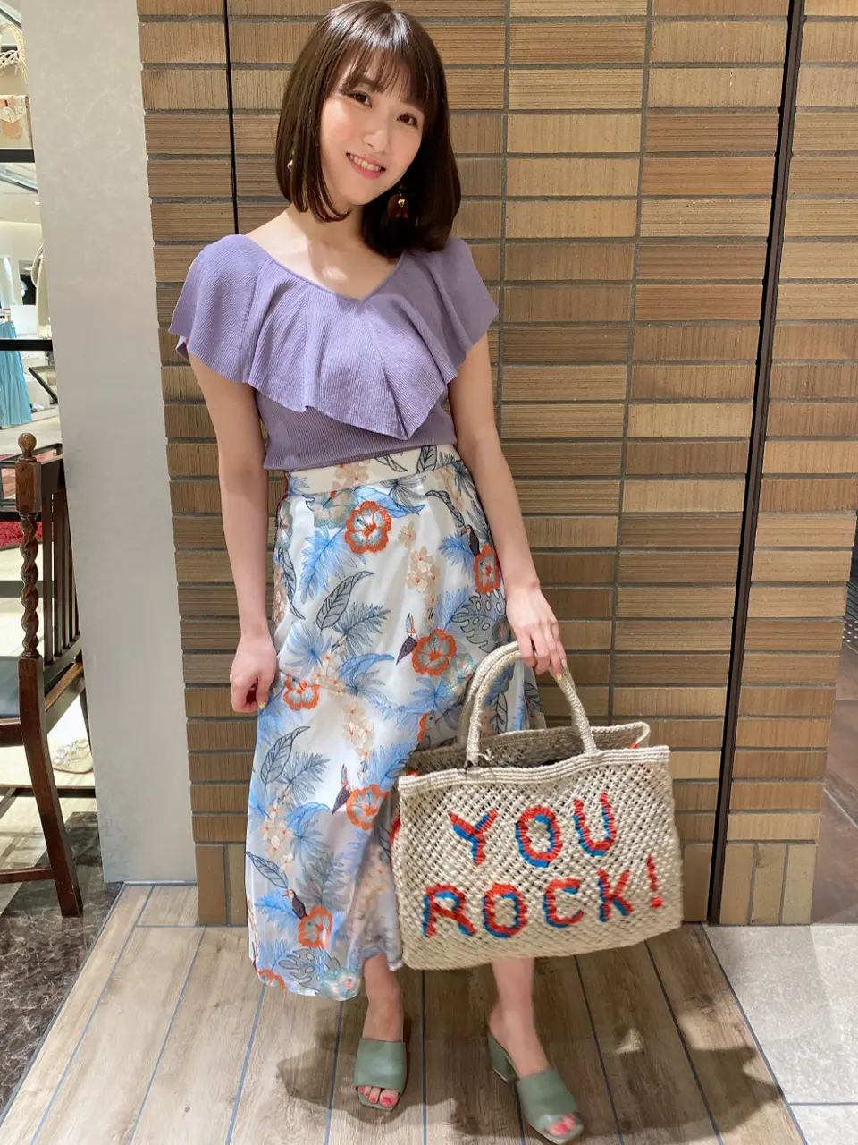 GRACE CONTINENTAL YUKARI  コーディネート画像