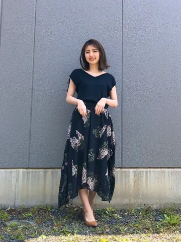 GRACE CONTINENTAL minami コーディネート画像