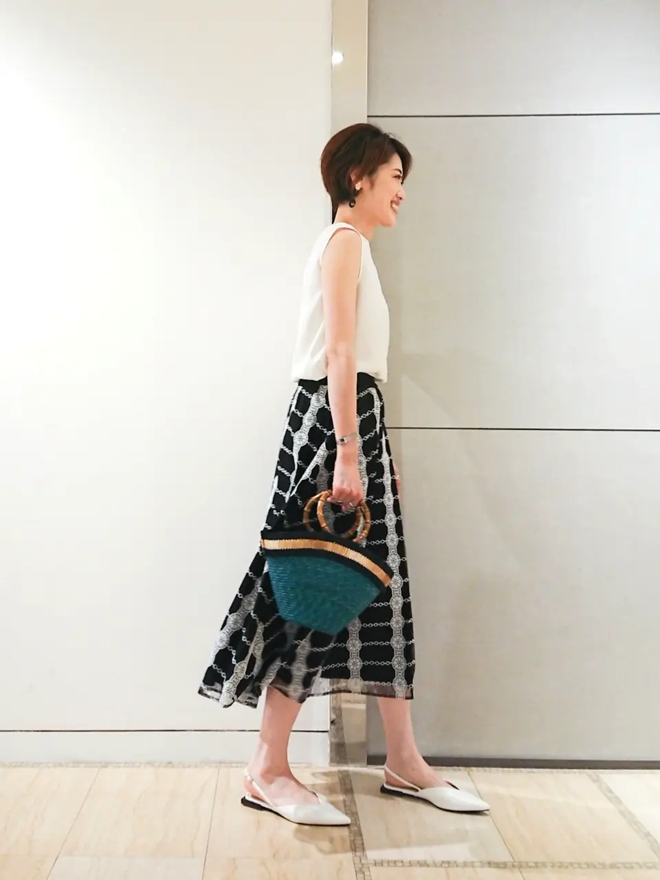 GRACE CONTINENTAL 今野　志保 コーディネート画像