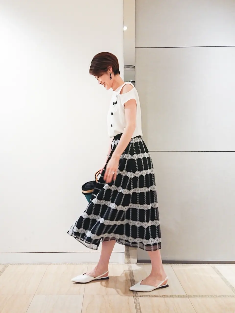 GRACE CONTINENTAL 今野　志保 コーディネート画像