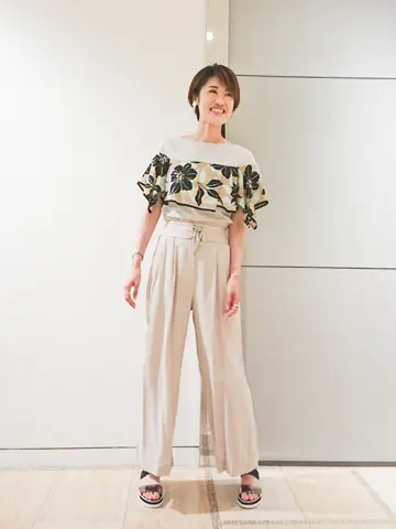 GRACE CONTINENTAL 今野　志保 コーディネート画像