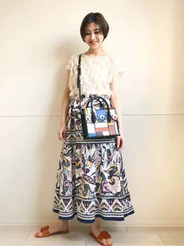 GRACE CONTINENTAL A.FUKUDA コーディネート画像