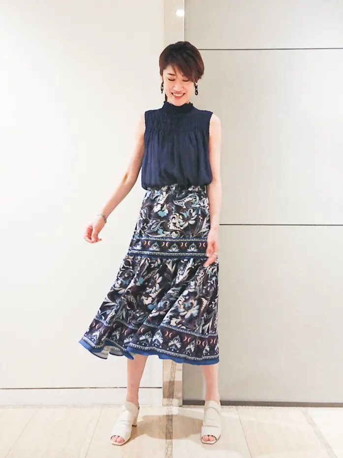 GRACE CONTINENTAL 今野　志保 コーディネート画像