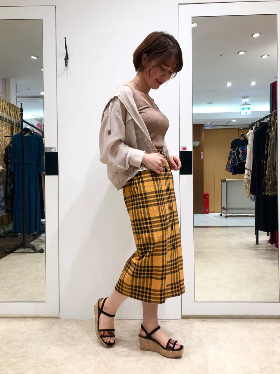 GRACE CONTINENTAL ebata. コーディネート画像