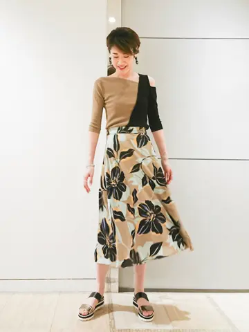 GRACE CONTINENTAL 今野　志保 コーディネート画像