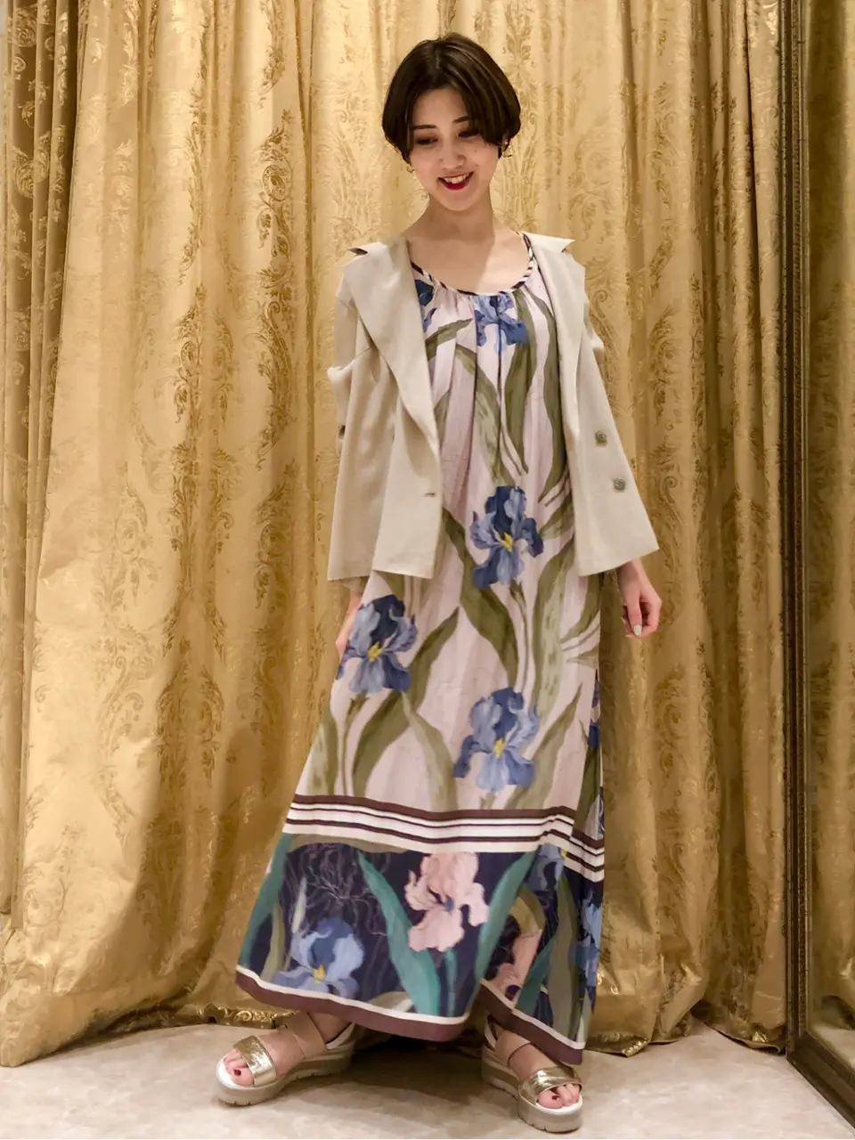 GRACE CONTINENTAL A.FUKUDA コーディネート画像