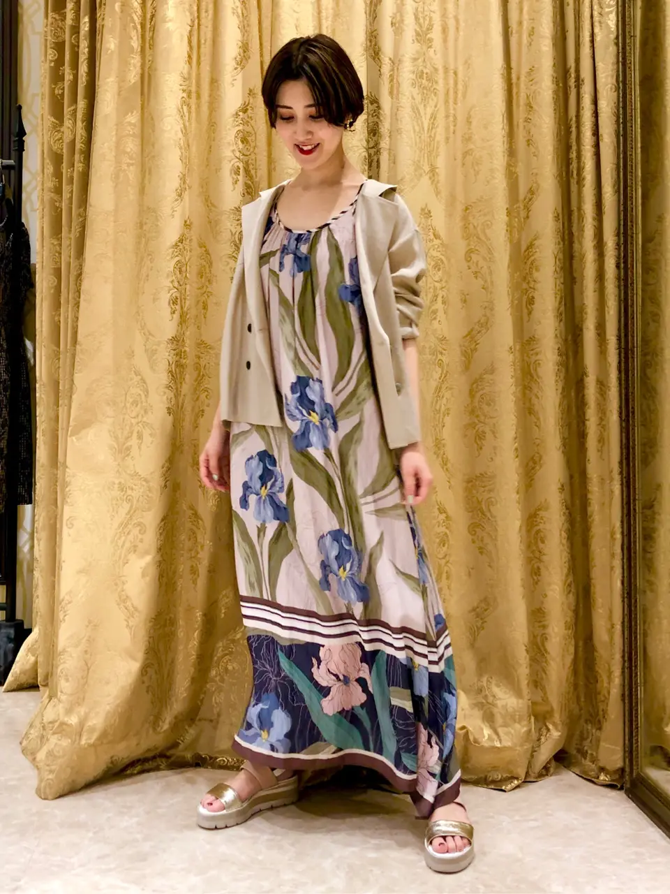 GRACE CONTINENTAL A.FUKUDA コーディネート画像