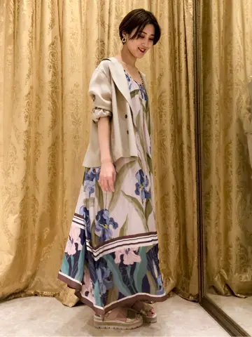 GRACE CONTINENTAL A.FUKUDA コーディネート画像