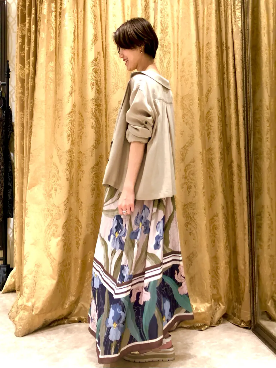 GRACE CONTINENTAL A.FUKUDA コーディネート画像