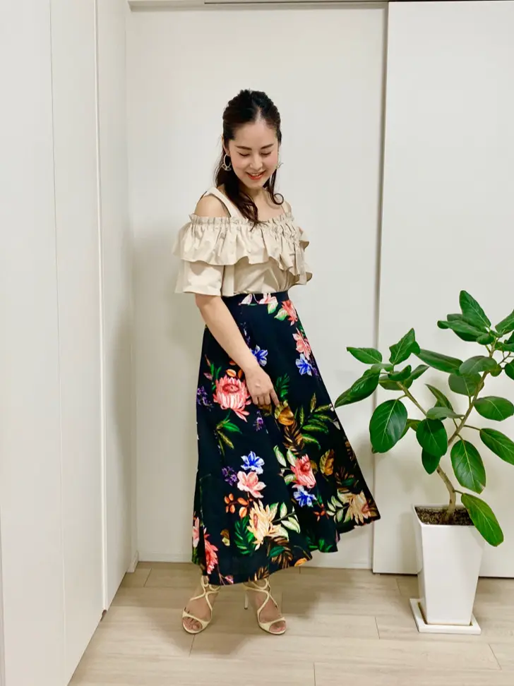 GRACE CONTINENTAL 小笠原　春菜 コーディネート画像