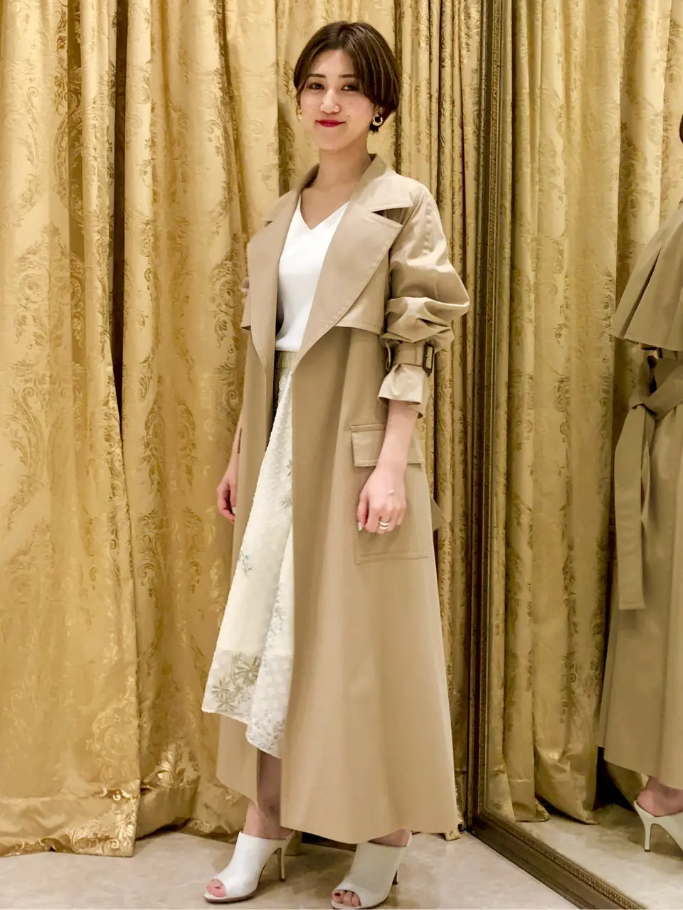 GRACE CONTINENTAL A.FUKUDA コーディネート画像