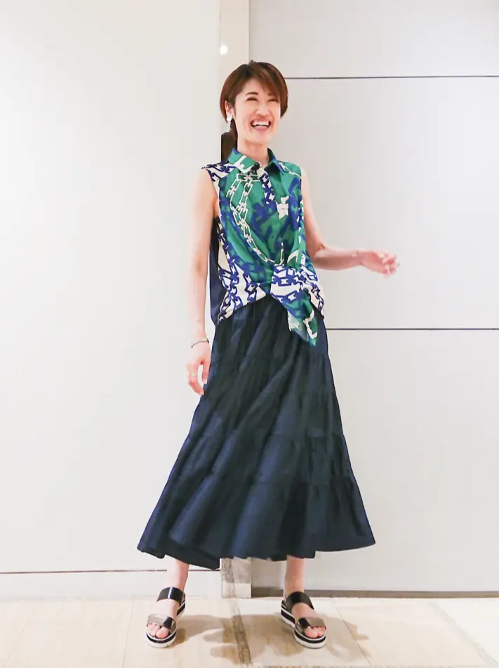 GRACE CONTINENTAL 今野　志保 コーディネート画像