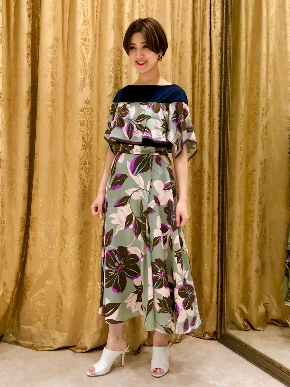 GRACE CONTINENTAL A.FUKUDA コーディネート画像