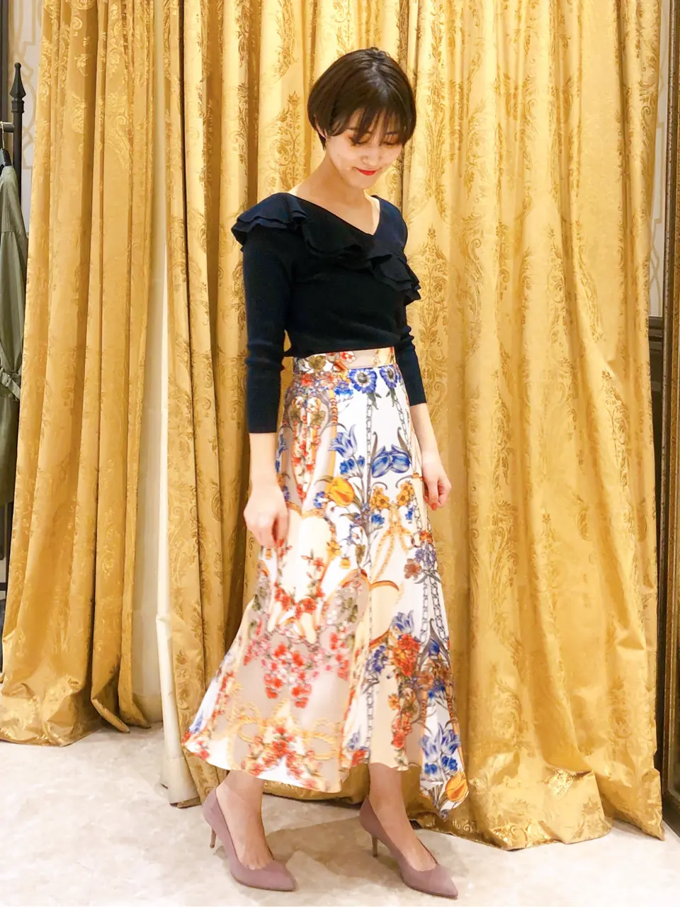 GRACE CONTINENTAL A.FUKUDA コーディネート画像