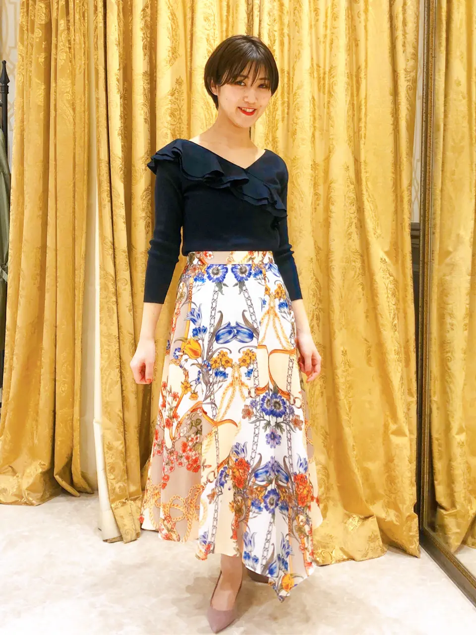 GRACE CONTINENTAL A.FUKUDA コーディネート画像