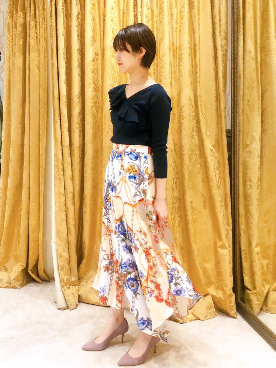 GRACE CONTINENTAL A.FUKUDA コーディネート画像