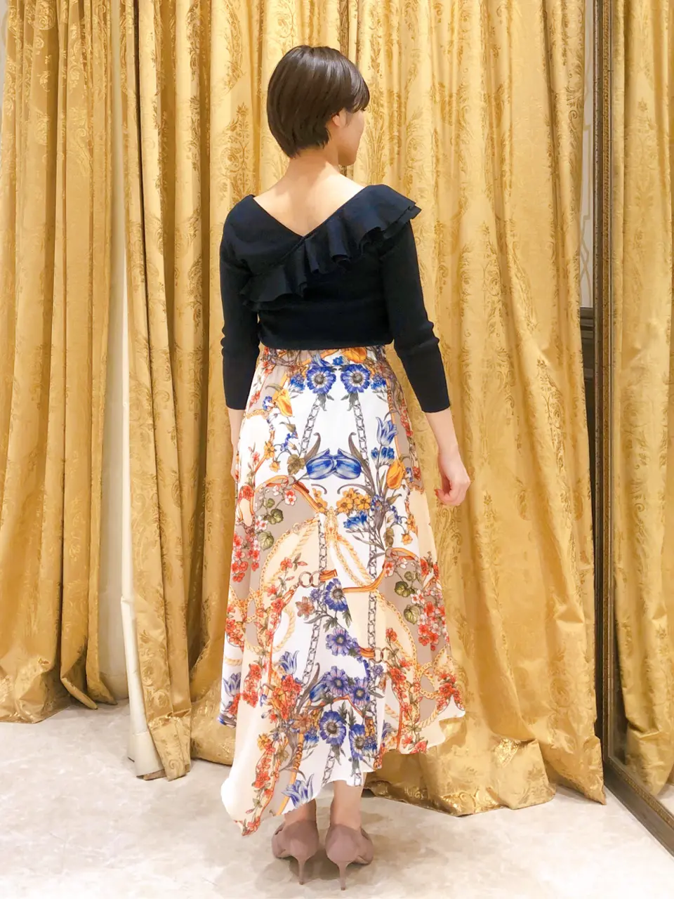 GRACE CONTINENTAL A.FUKUDA コーディネート画像