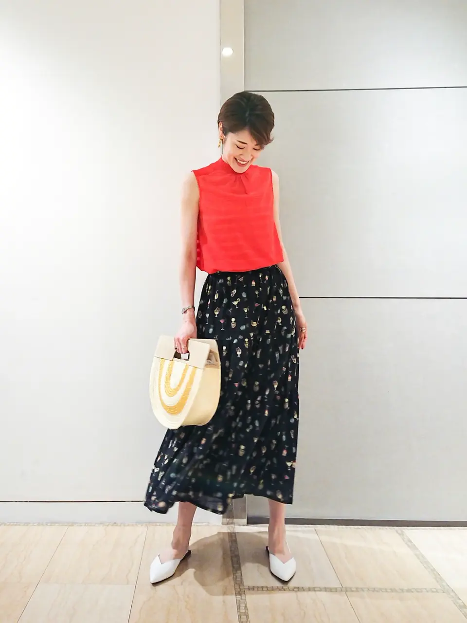 GRACE CONTINENTAL 今野　志保 コーディネート画像