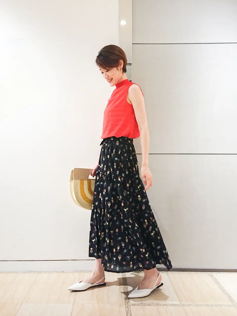 GRACE CONTINENTAL 今野　志保 コーディネート画像