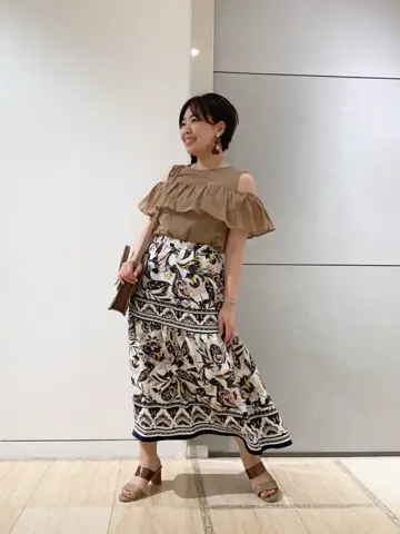 GRACE CONTINENTAL くまさか コーディネート画像