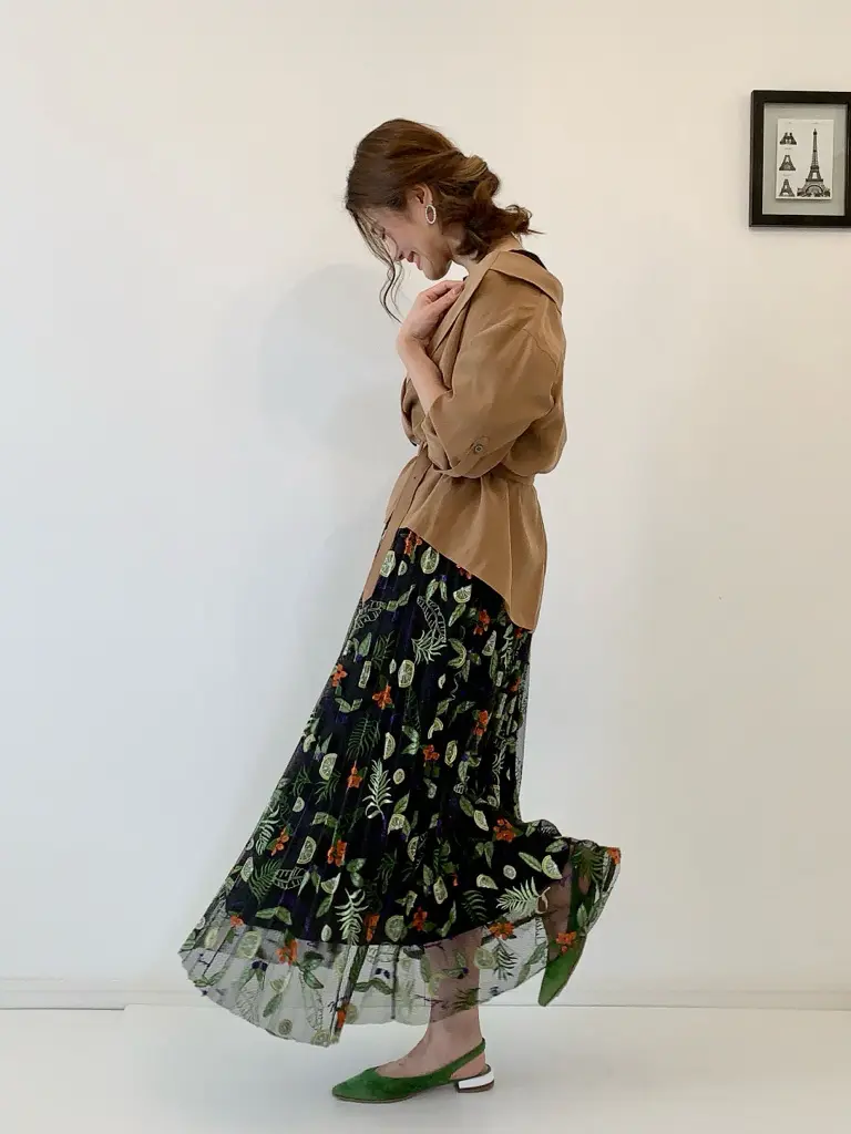 GRACE CONTINENTAL A.Kameyama コーディネート画像