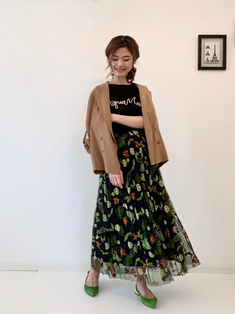 GRACE CONTINENTAL A.Kameyama コーディネート画像