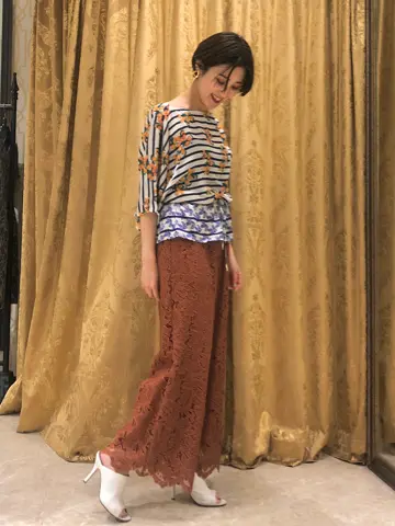 GRACE CONTINENTAL A.FUKUDA コーディネート画像