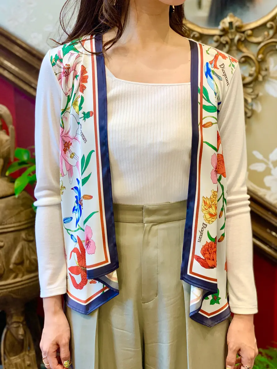 GRACE CONTINENTAL 小笠原　春菜 コーディネート画像