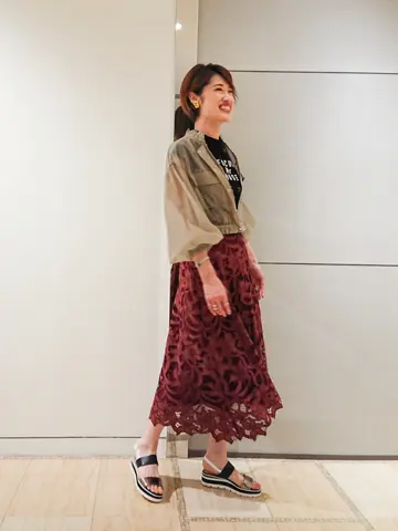 GRACE CONTINENTAL 今野　志保 コーディネート画像