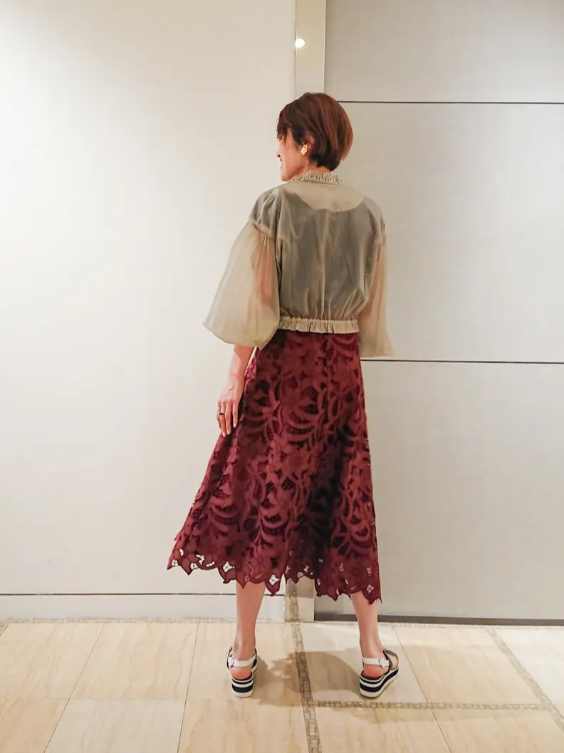 GRACE CONTINENTAL 今野　志保 コーディネート画像