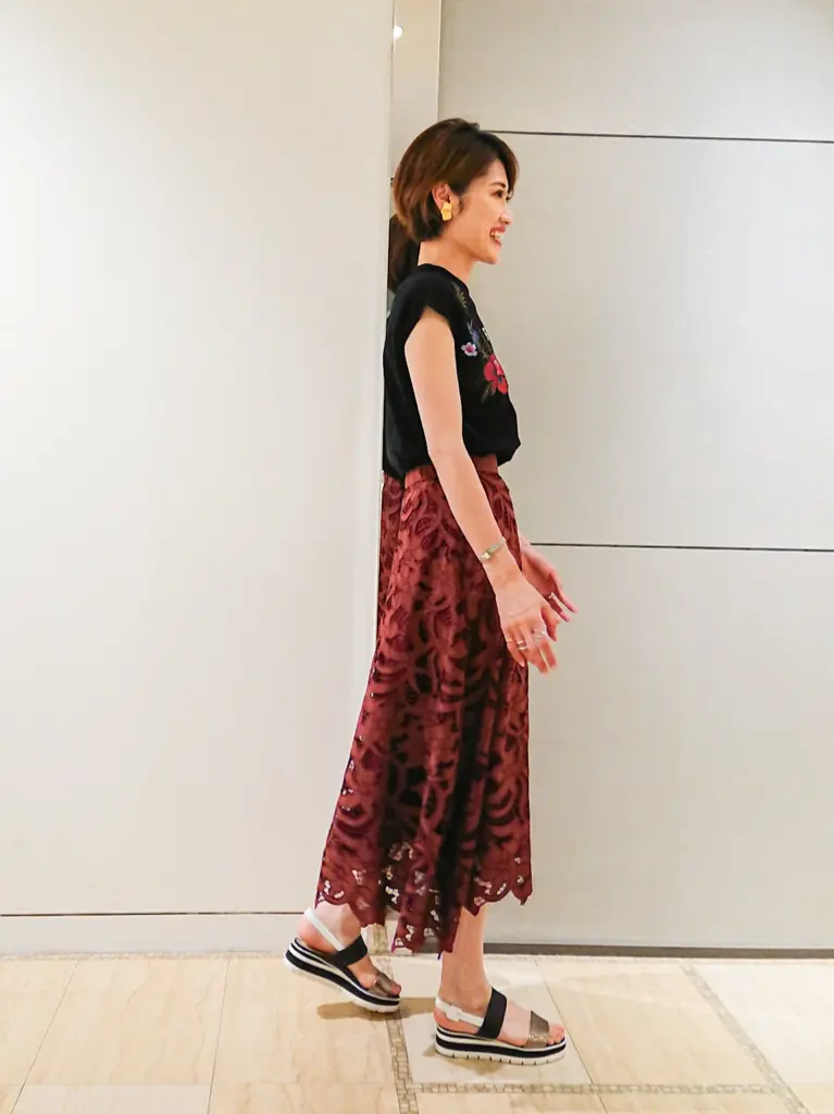 GRACE CONTINENTAL 今野　志保 コーディネート画像