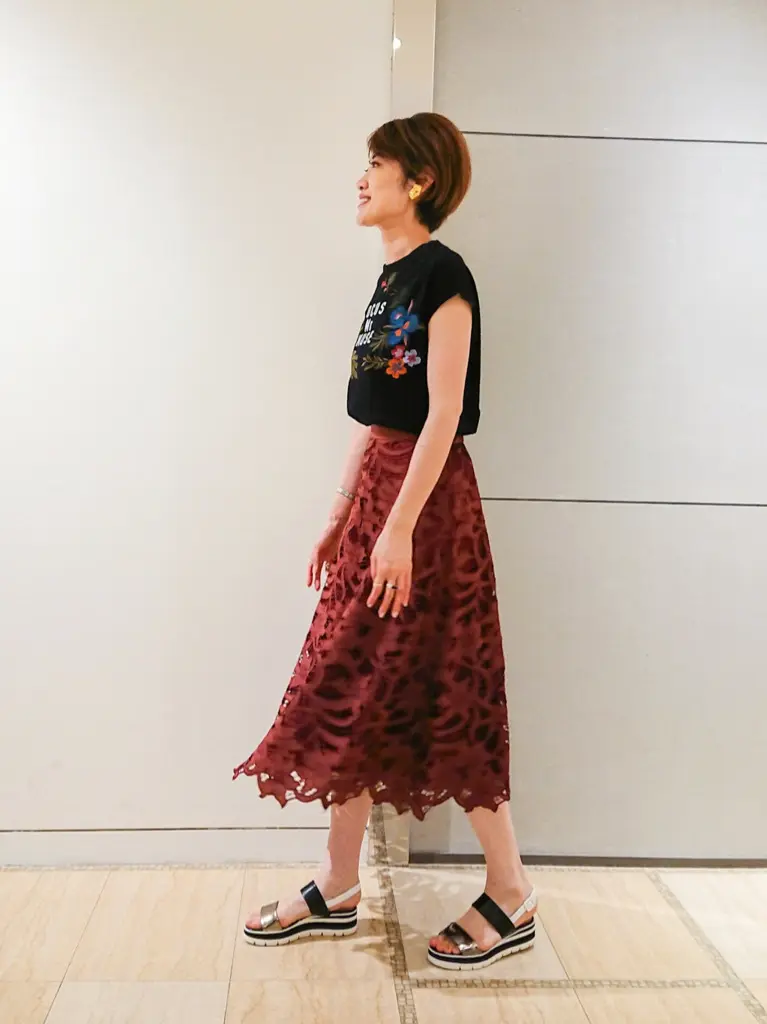 GRACE CONTINENTAL 今野　志保 コーディネート画像