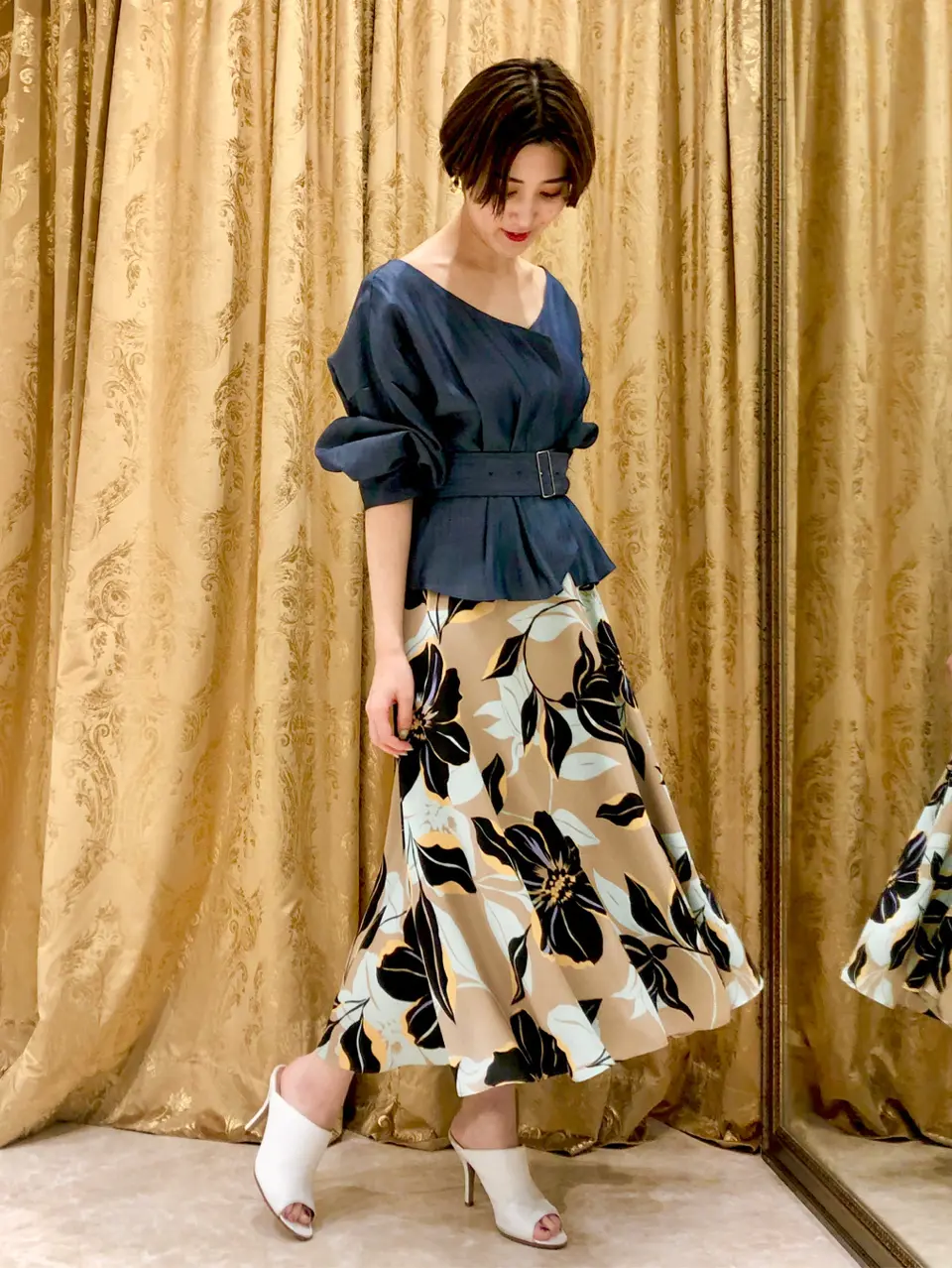 GRACE CONTINENTAL A.FUKUDA コーディネート画像